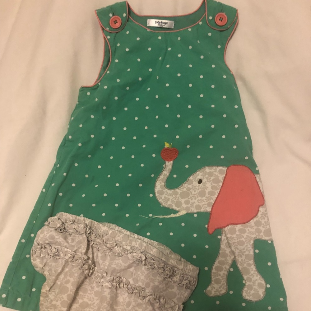 Baby Boden button jumper